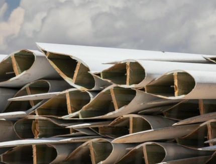 La eólica pide prohibir los vertederos de palas de aerogeneradores